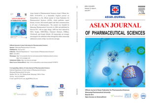 亚洲药物制剂科学 英文 获得国内统一连续出版物号
